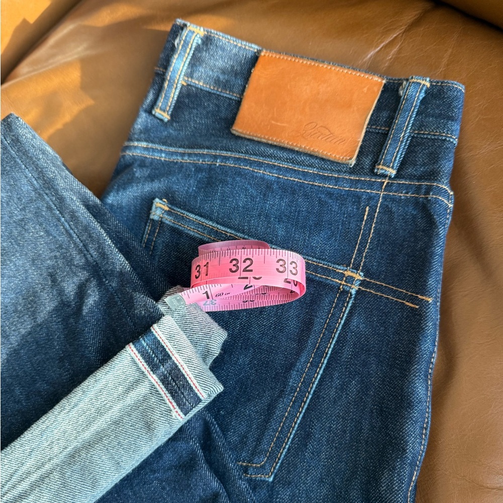 3sixteen 14.5oz straight leg selvedge jeans size 32